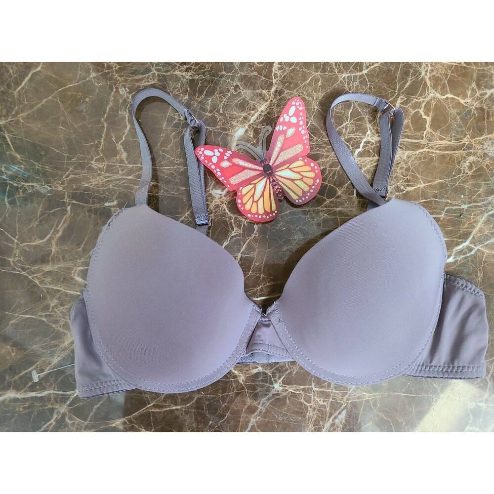 Danskin Intimates Gray Color Bra with Underwire Size 36B nwot